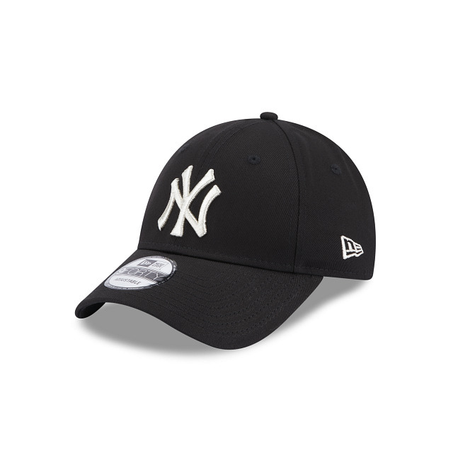 0196998644606 - Baseballkappe Frau New York Yankees 9FORTY MLB Metallic Logo