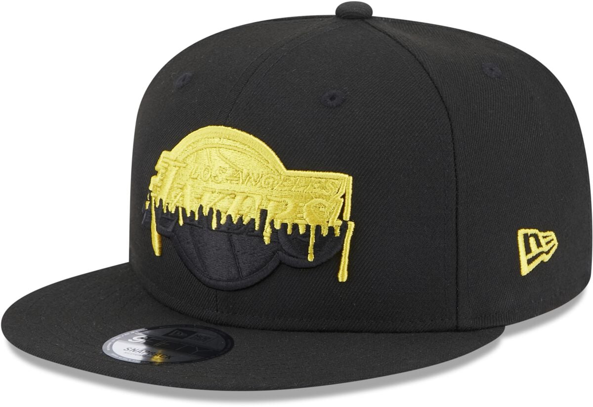 0196998646037 - 9FIFTY Team Drip - LA Lakers Cap schwarz