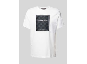 0197005118431 - T-Shirt mit Label-Print Modell EMPIRE FLAGSHIP