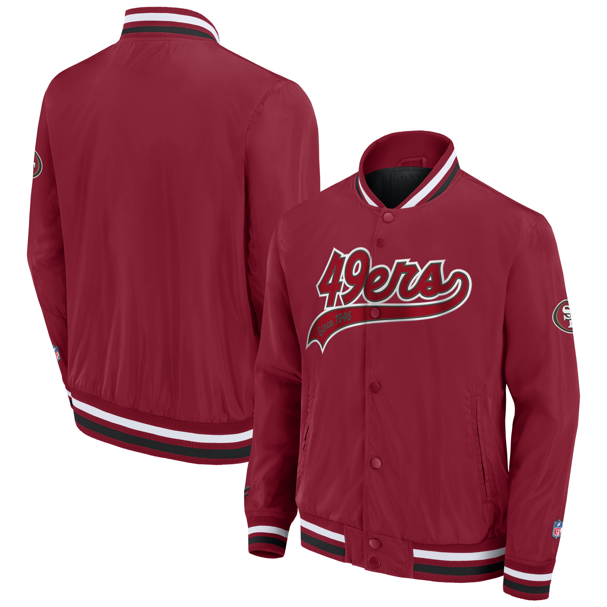 0197007198356 - Regenjacke San Francisco 49ers
