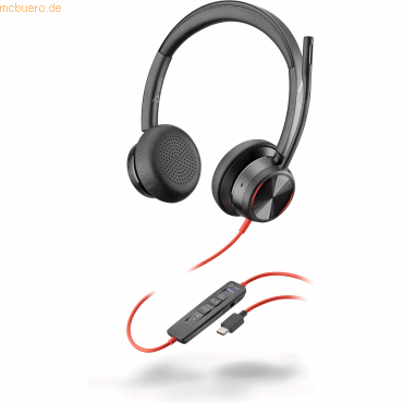 0197029536655 - Poly Headset Blackwire 8225-M binaural USB-C ANC Teams