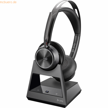 0197029610027 - Voyager Focus 2-M - Headset - On-Ear - Bluetooth - kabellos kabelgebunden - aktive Rauschunterdrückung