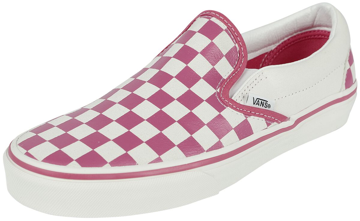 0197063264286 - Classic Slip-On Checkerboard Sneaker pink in EU37