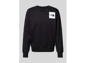 0197065062439 - Sweatshirt mit Label-Patch