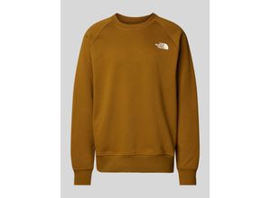 0197065063399 - Sweatshirt mit Label-Stitching Modell RAGLAN REDBOX CREW