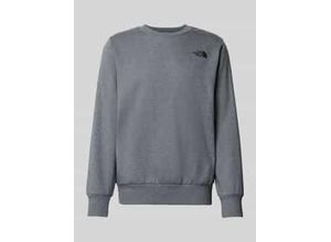 0197065063917 - Sweatshirt mit Label-Print