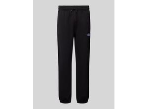 0197065127633 - Sweatpants mit Label-Stitching und elastischem Bund