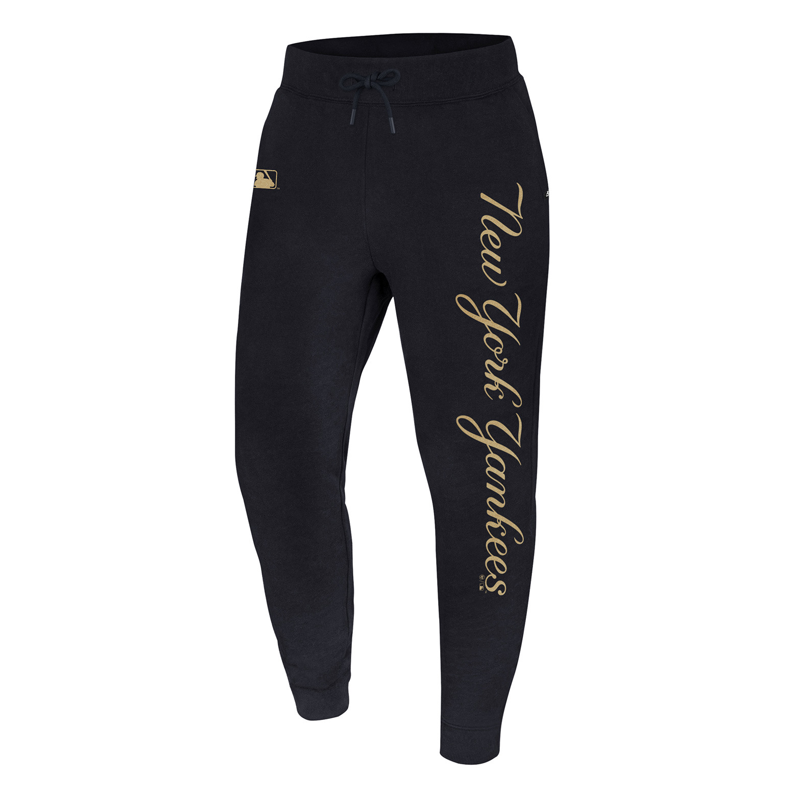 0197172570421 - Pantalon de jogging New York Yankees MLB Gold Foil Burnside
