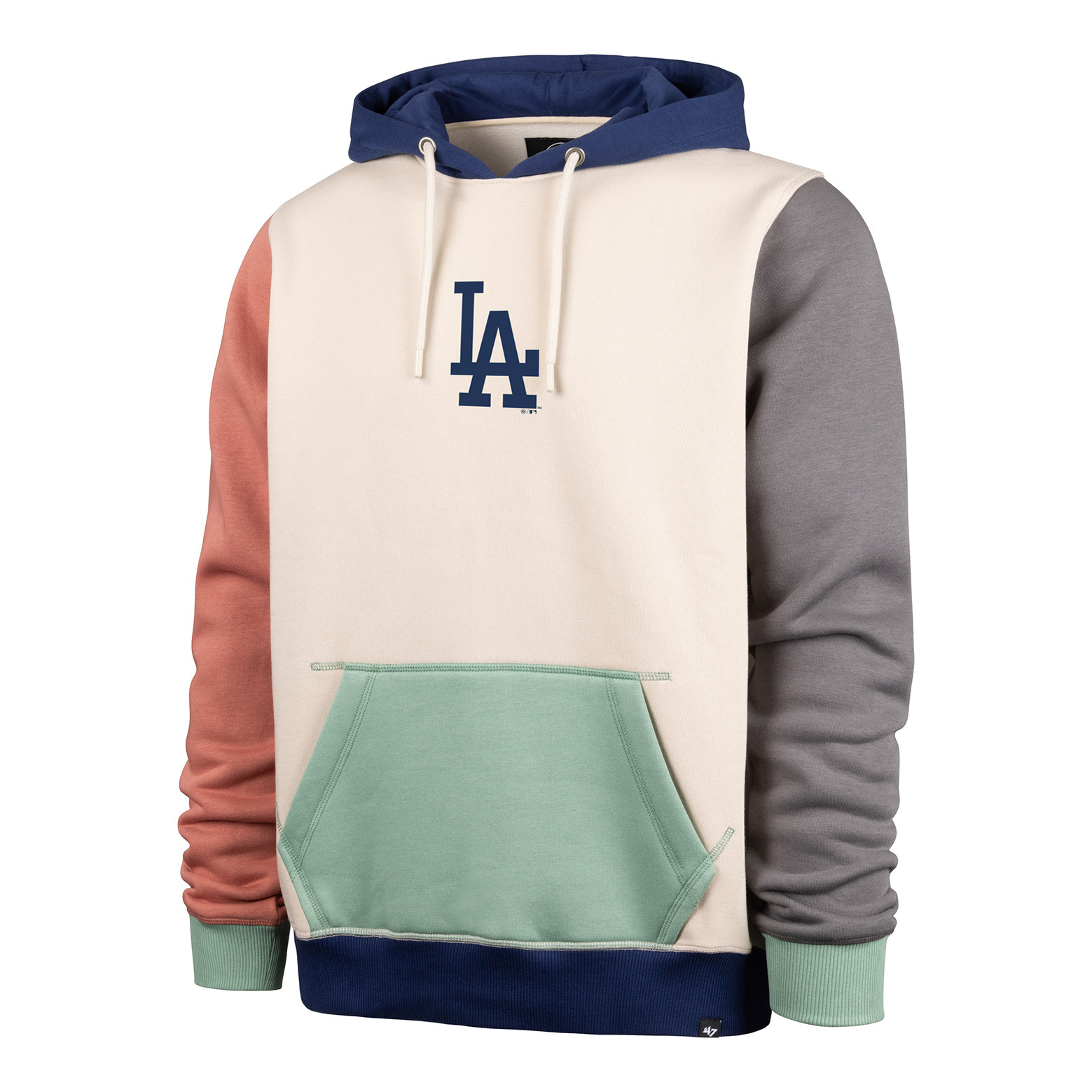 0197172571367 - Pullover Dodgers MLB Color Block Dunloe