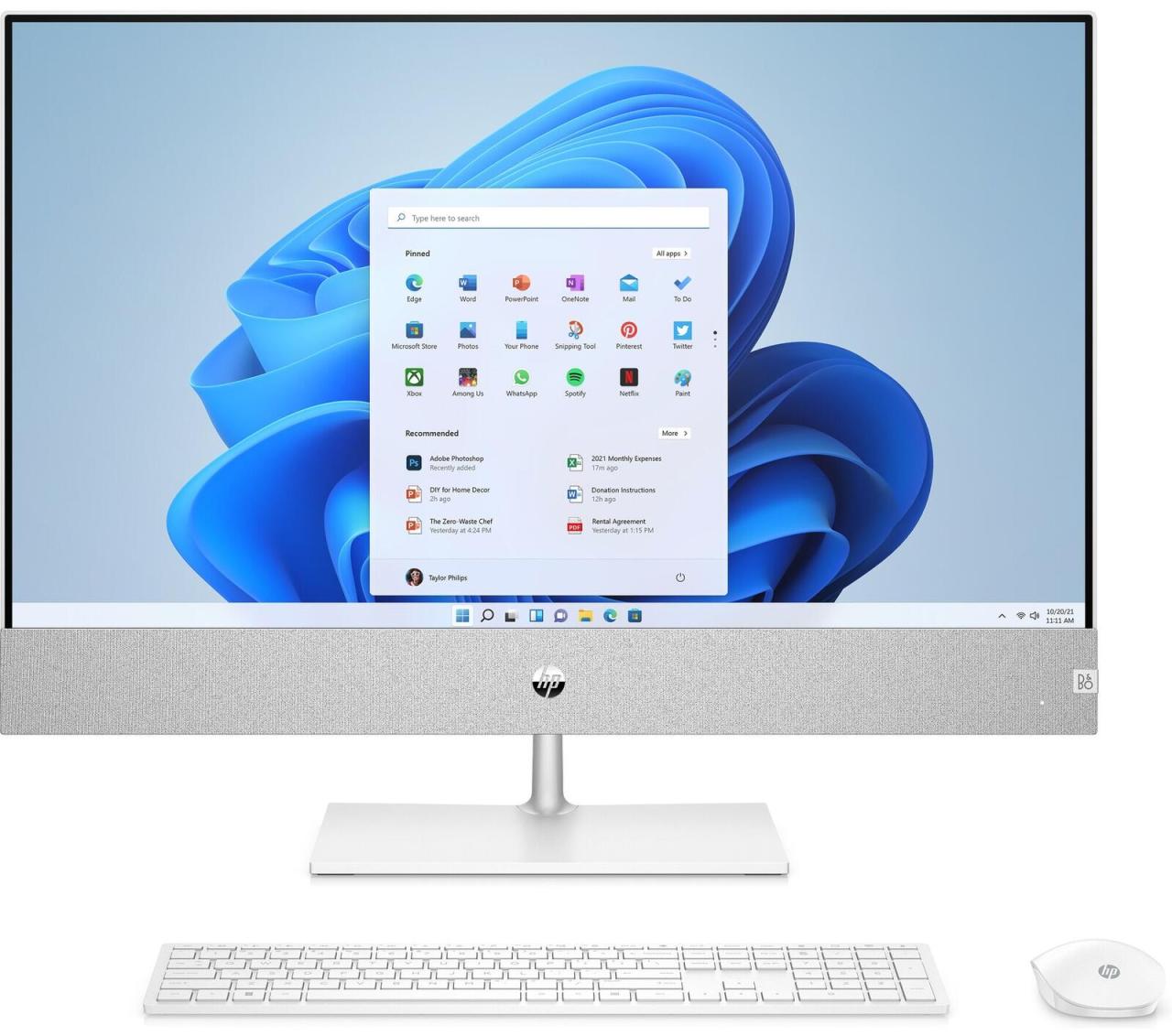 0197192794340 - All-in-One PC Pavilion 27-ca2001ng 686 cm (27 Zoll) QHD Intel® Core™ i7 i7-13700T 16 GB RAM 1 TB SSD Intel UHD Graphics 770 Win 11 Home 7N8E4EA#ABD