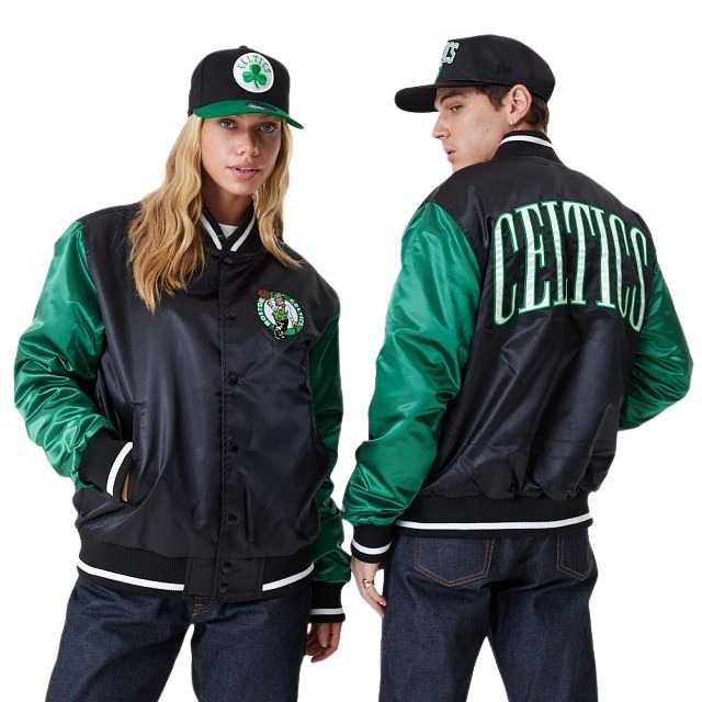 0197214722115 - Satinjacke Boston Celtics NBA
