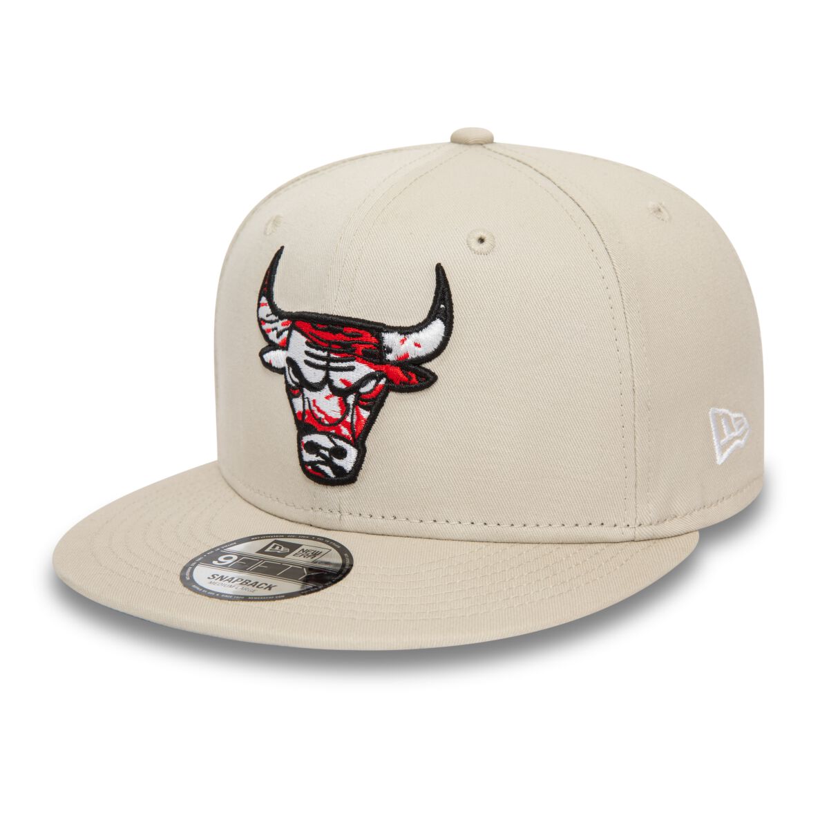 0197373886840 - 9FIFTY Seasonal Infill - Chicago Bulls Cap creme