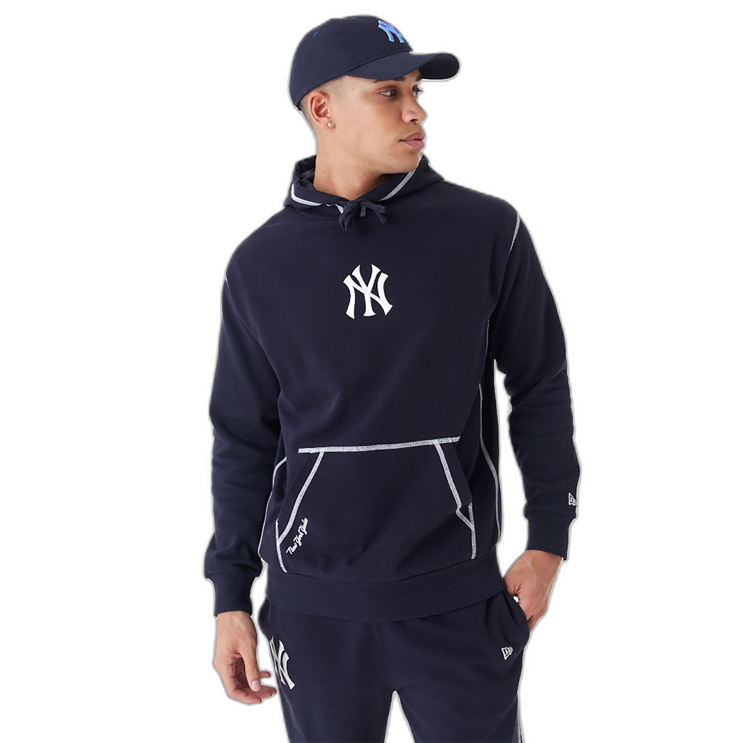 0197373935821 - Hoodie New York Yankees MLB World Series