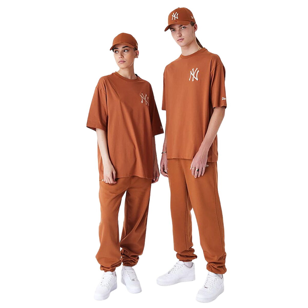0197373940153 - Herren Kurzarm-T-Shirt New Era LEAGUE ESSNTLS LC OS TEE NEYYAN 60435552 Orange 0197373940153 - Herren Kurzarm-T-Shirt New Era LEAGUE ESSNTLS LC OS TEE NEYYAN 60435552 Orange
