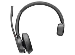 0197497011074 - POLY Wireless-Headset BT Headset Voyager 4310 USB-A C Teams Kopfhörer Noise-Cancelling schwarz Bluetooth Kopfhörer