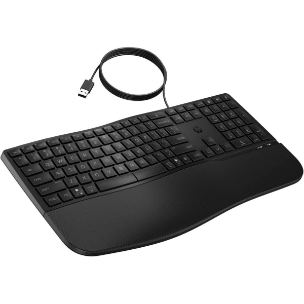 0197498232751 - 485 Comfort Tastatur kabelgebunden schwarz 0197498232751 HP