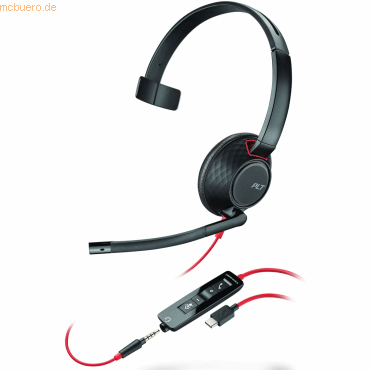 0197498429427 - Blackwire 5210 - Blackwire 5200 series - Headset - On-Ear - kabelgebunden - aktive Rauschunterdrückung