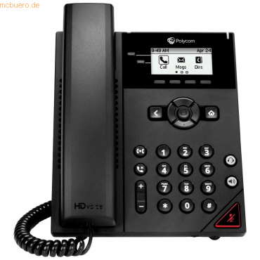 0197498638355 - 0 VVX 150 Business IP Desktop VoIP-Telefon 0197498638355 - 0 VVX 150 Business IP Desktop VoIP-Telefon