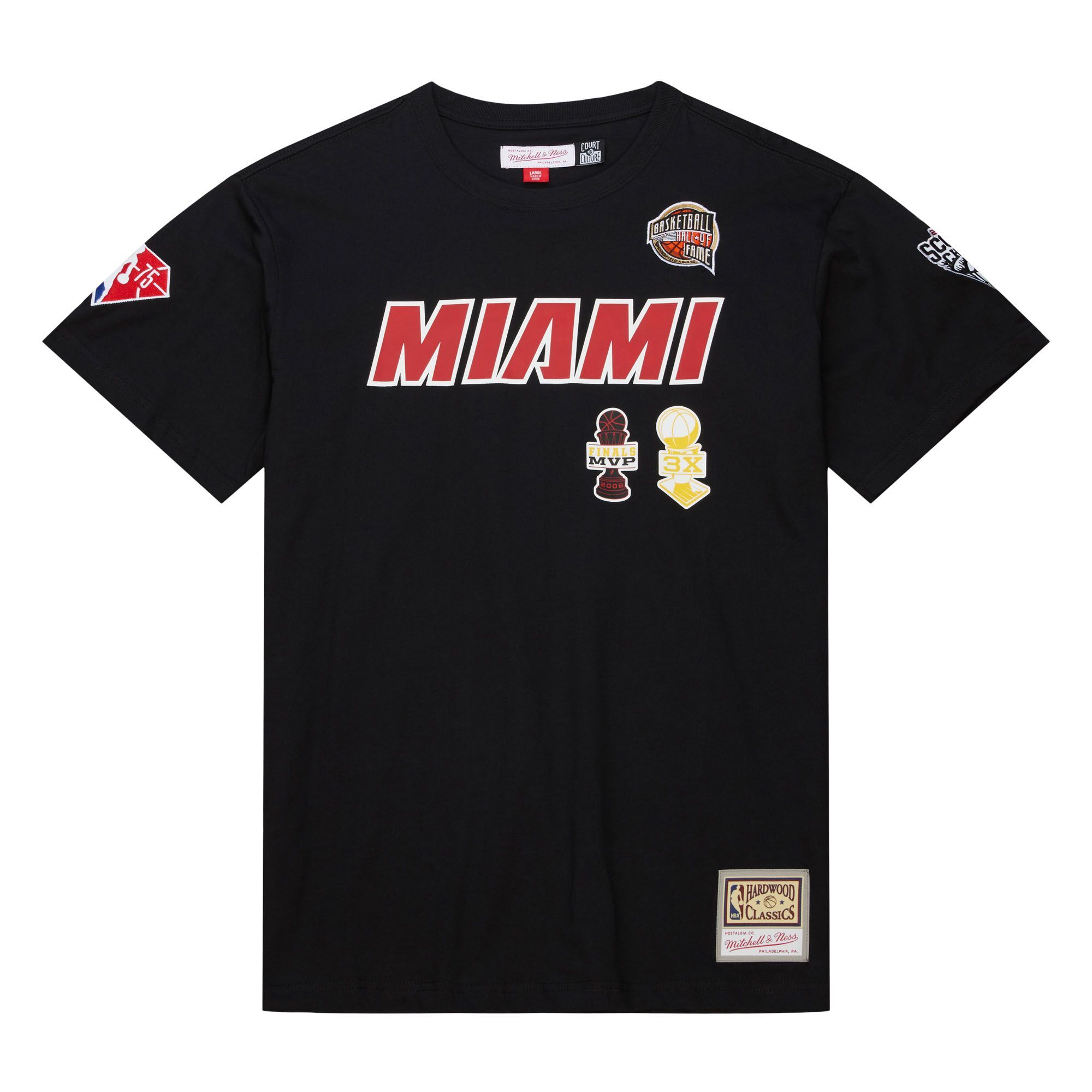 0197507549054 - T-Shirt Miami Heat NBA Hof N&N 0197507549054 - T-Shirt Miami Heat NBA Hof N&N