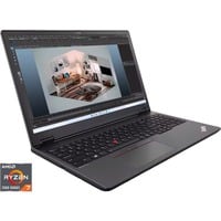 0197528100944 - Workstation Notebook ThinkPad P16v AMD Gen1 406 cm (16 Zoll) WUXGA AMD Ryzen 7 Pro 7840HS 32 GB RAM 1 TB SSD Nvidia RTX™ A1000 Win 11 Pro Schwarz