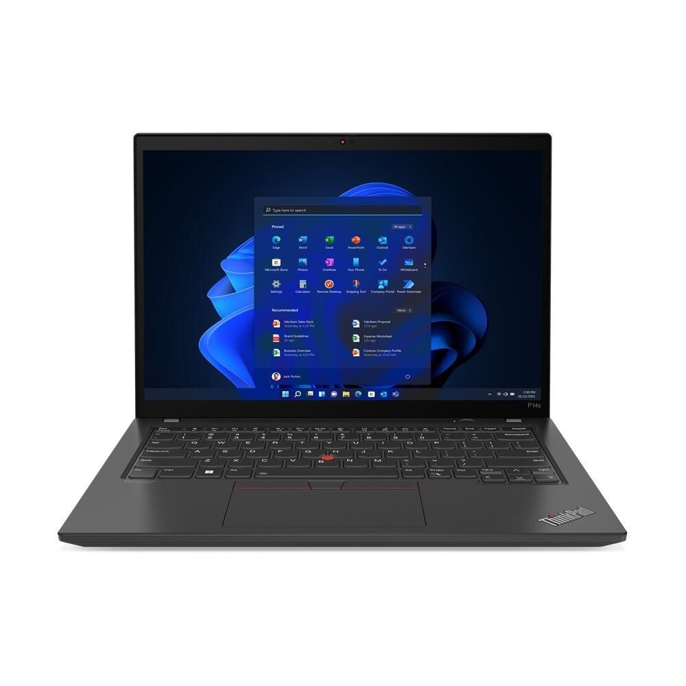 0197529258989 - Workstation Notebook ThinkPad P14s G4 356 cm (14 Zoll) WUXGA Intel® Core™ i7 i7-1360P 32 GB RAM 1 TB SSD Nvidia RTX™ A500 Win 11 Pro Schwarz 21HF000SGE