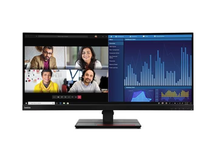 0197532306721 - ThinkVision P34w-20 LED-Monitor EEK F (A - G) 864 cm (34 Zoll) 3440 x 1440 Pixel 219 6 ms USB-C® USB-B USB 32 Gen 1 (USB 30) HDMI® DisplayPort