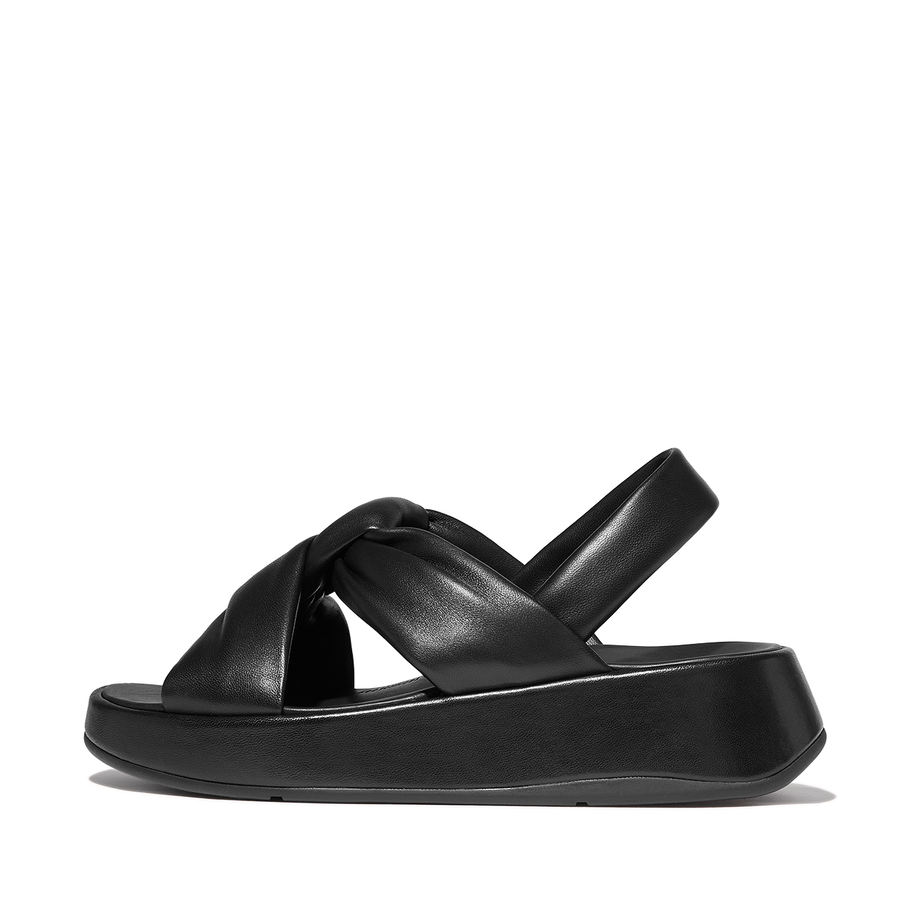 0197533497145 - Sandalen für Damen F-Mode Knot Soft-Leather Flatform B Strap 0197533497145 - Sandalen für Damen F-Mode Knot Soft-Leather Flatform B Strap