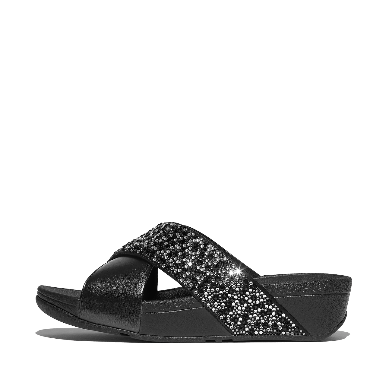 0197533601757 - Slides Lulu Crystal-Mix Metallic Cross 0197533601757 - Slides Lulu Crystal-Mix Metallic Cross