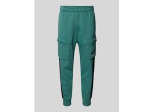 0197595446259 - Regular Fit Sweatpants mit Cargotaschen