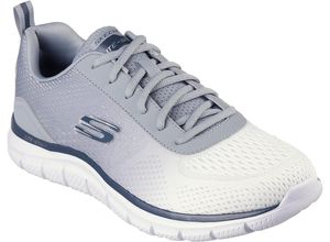 0197627029719 - SKECHERS® Sneaker Track - Ripkent atmungsaktiv dämpfend für Herren grau 43