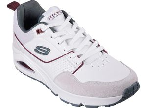 0197627150314 - SKECHERS® Sneaker Uno - Retro One Leder rutschfest für Herren weiß 44