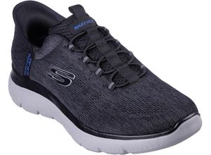 0197627236117 - SKECHERS® Summits Sneaker Key Pace Slip-In atmungsaktiv für Herren schwarz 40