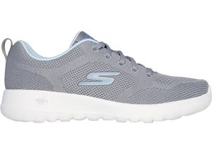 0197627586854 - SKECHERS® Go Walk Sneaker Joy Violet Air Cooled waschbar für Damen grau 36