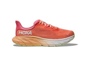 0197634106557 - HOKA Arahi 7 Laufschuhe Damen in papaya-coral