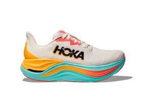 0197634110646 - HOKA SKYWARD X Laufschuhe Damen in blanc de blanc-swim day