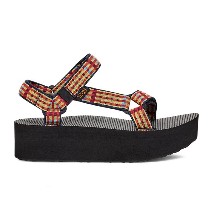 0197634647852 - Flache Sandalen Damen Universal