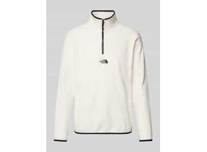 0197642282274 - Fleecepullover mit Troyer-Kragen Modell GLACIER