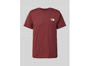 0197642755662 - T-Shirt mit Label-Print Modell SIMPLE DOME