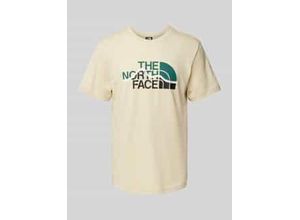 0197642758434 - T-Shirt mit Label-Print Modell MOUNTAIN LINE