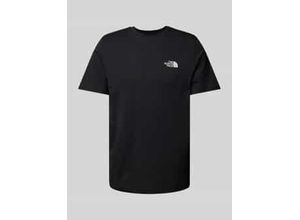 0197642781531 - T-Shirt mit Label-Print