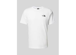 0197642820667 - T-Shirt mit Label-Print