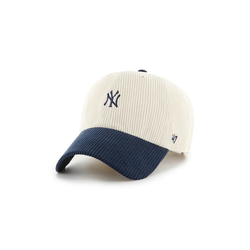 0197723596931 - New York Yankees Baseball-Cap MLB Cord Basruner Tt Cleanup 0197723596931 - New York Yankees Baseball-Cap MLB Cord Basruner Tt Cleanup