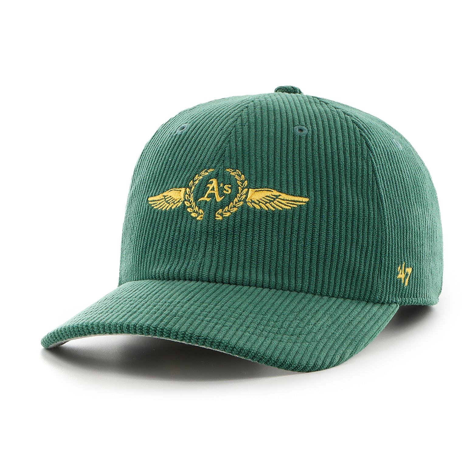 0197723641341 - Baseball Kappe Oakland Athletics MLB Sky High Clean