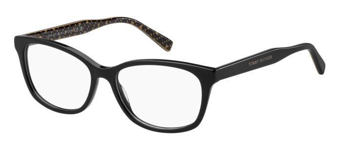 0197737015695 - Damen TH 2108 7YQ Rahmen von BRILLEN Acetat Schwarz Braun  Quadratisch