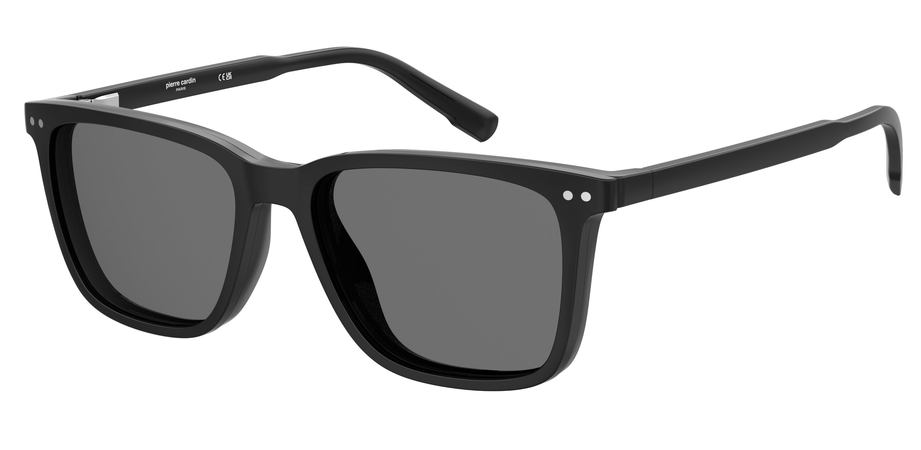 0197737028497 - Herren PC 6280 CS 807 M9 Gläser SONNENBRILLEN Acetat Schwarz Grau Quadratisch Polarisiert