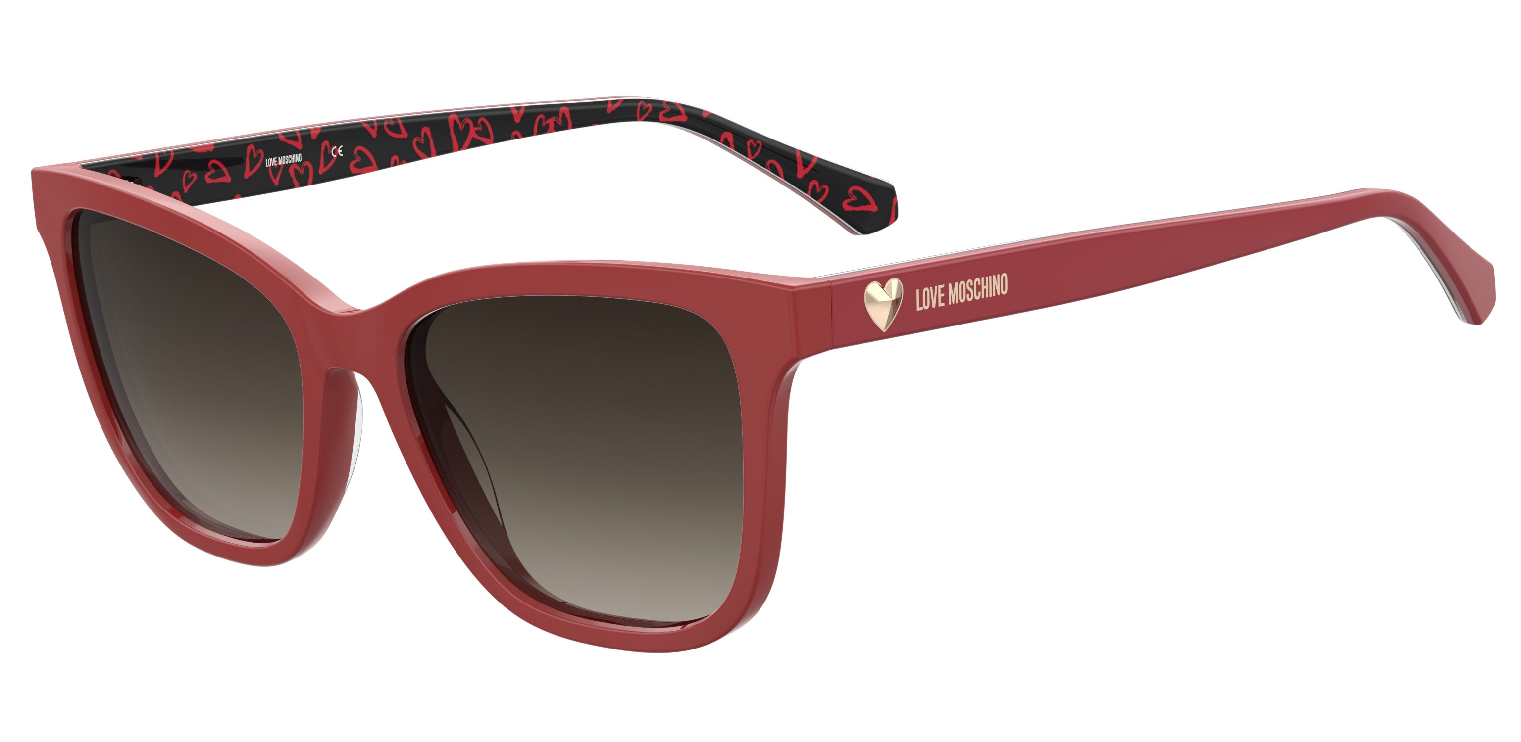 0197737038175 - Damen MOL078 S 0HZ HA Gläser SONNENBRILLEN Acetat Rosa Braun Quadratisch Normal Schattiert 0197737038175 - Damen MOL078 S 0HZ HA Gläser SONNENBRILLEN Acetat Rosa Braun Quadratisch Normal Schattiert