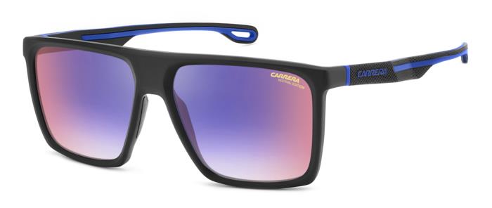 0197737077921 - Herren CARRERA 4019 S 807 YB Gläser SONNENBRILLEN Bio -Polyamid Schwarz Violett Quadratisch Normal Schattiert