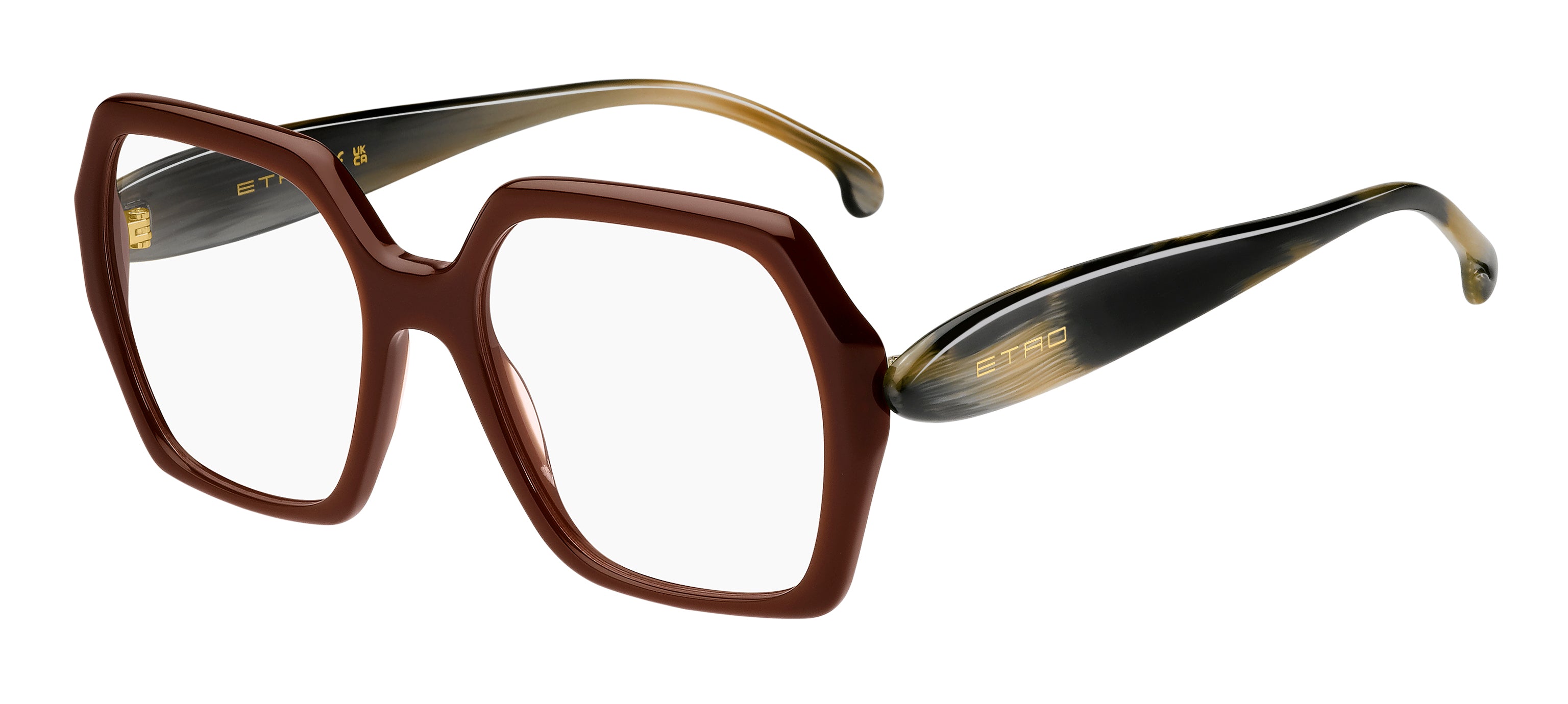 0197737096687 - Damen 0088 09Q Rahmen von BRILLEN Acetat Braun Quadratisch Normal 0197737096687 - Damen 0088 09Q Rahmen von BRILLEN Acetat Braun Quadratisch Normal