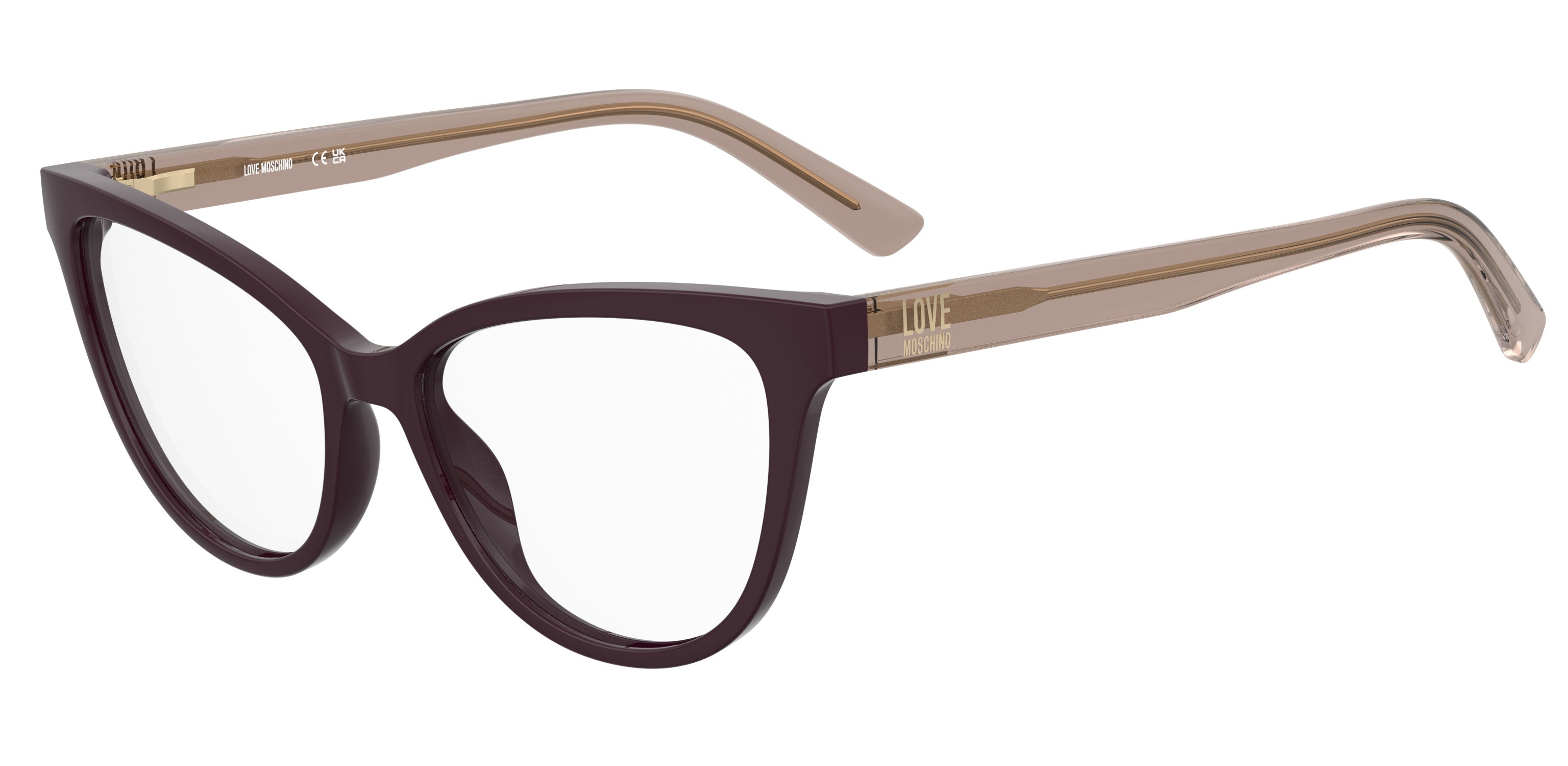 0197737122751 - Damen MOL659 0T7 Optische Fassungen Acetat Violett  Cat Eye Normal