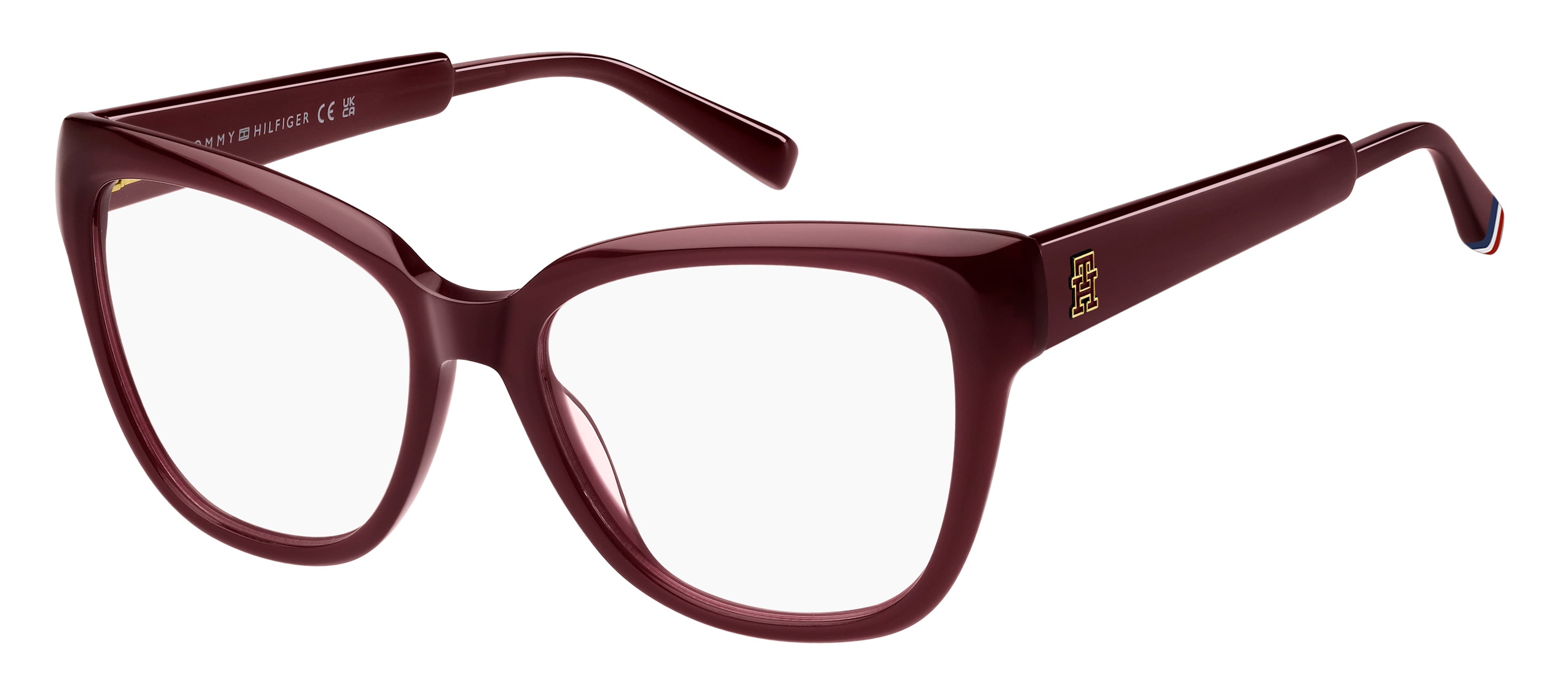 0197737124113 - Damen TH 2209 LHF Rahmen von BRILLEN Acetat Bordeaux  Quadratisch Normal